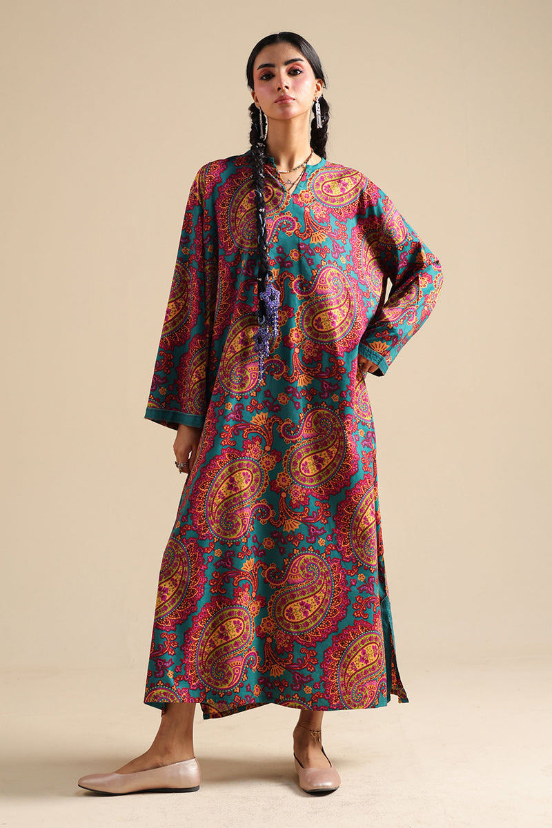 Paisley Mosaic Kaftan