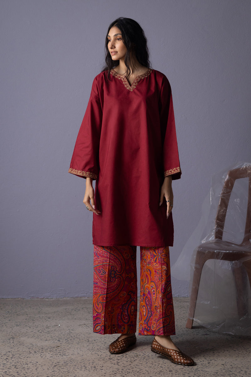 Midnight Embroidered Set