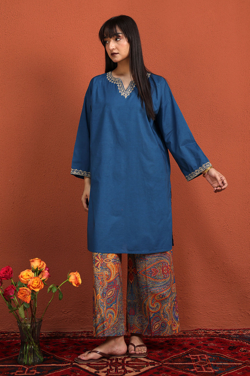 Midnight Embroidered Set