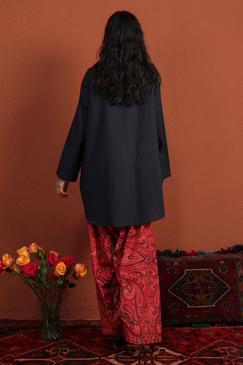 Pine Printed Farshi Set