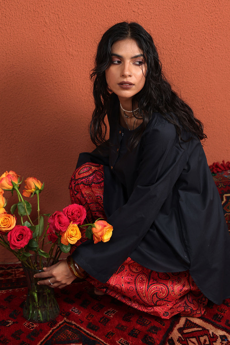 Pine Printed Farshi Set