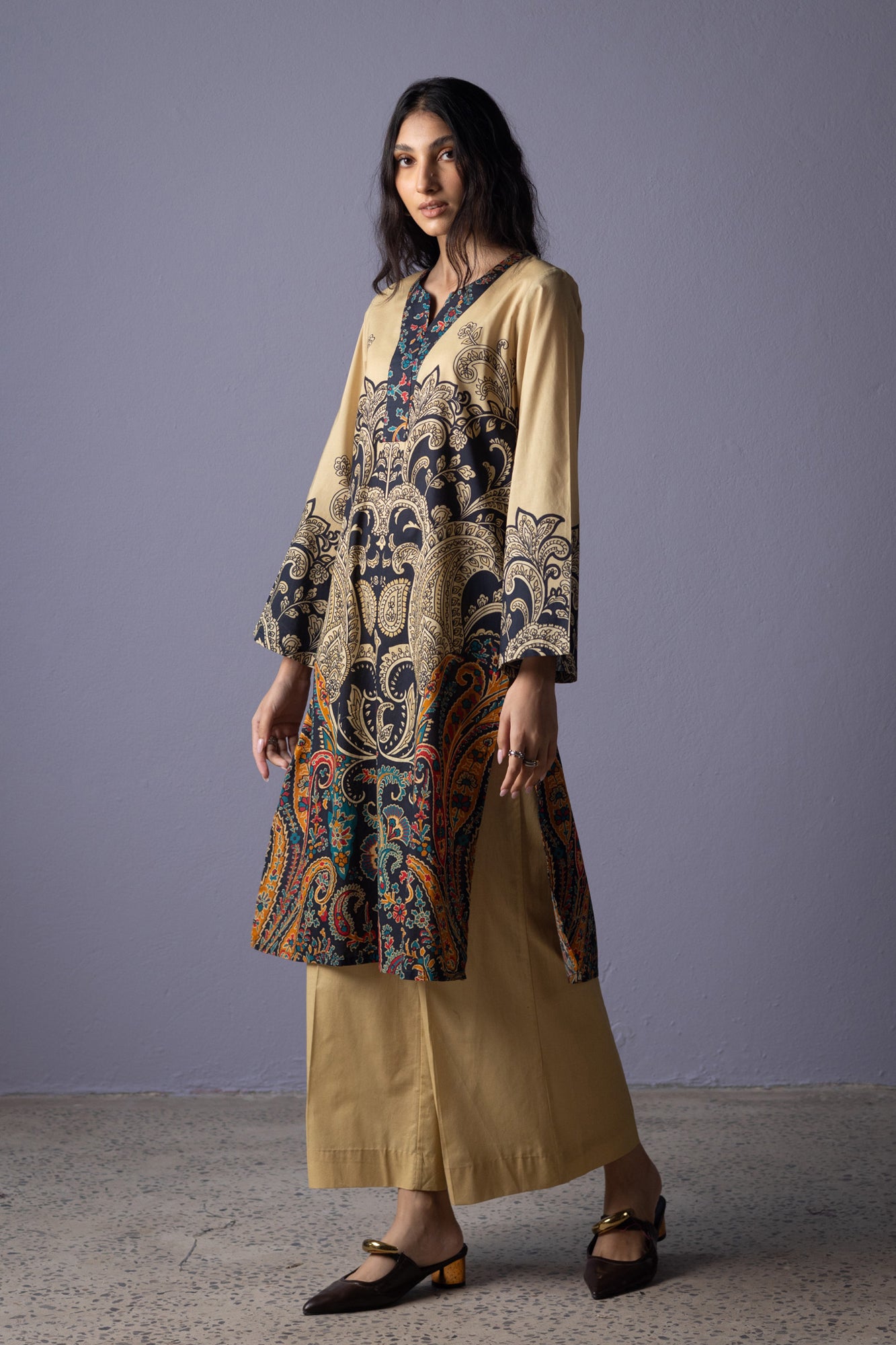 Paisley Printed Set