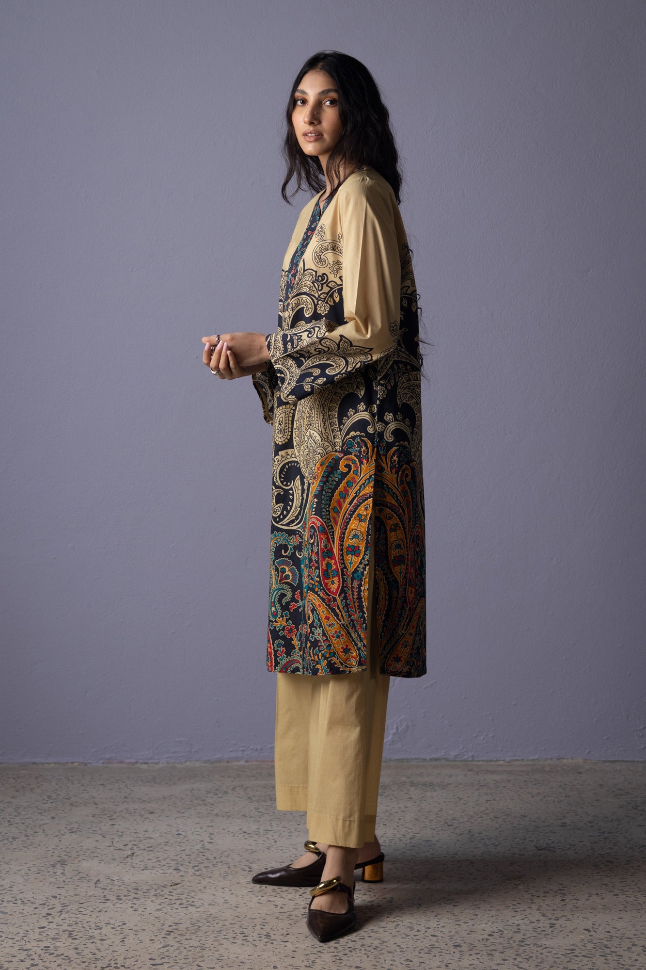 Paisley Printed Set
