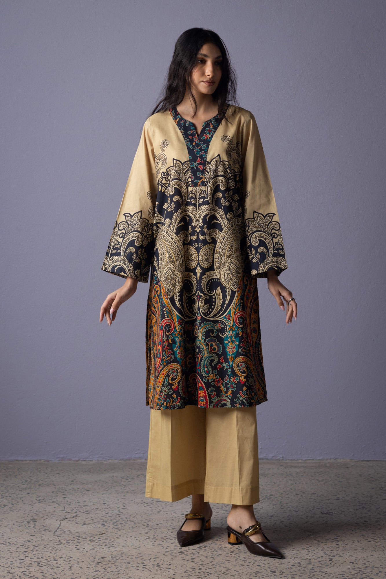 Paisley Printed Set