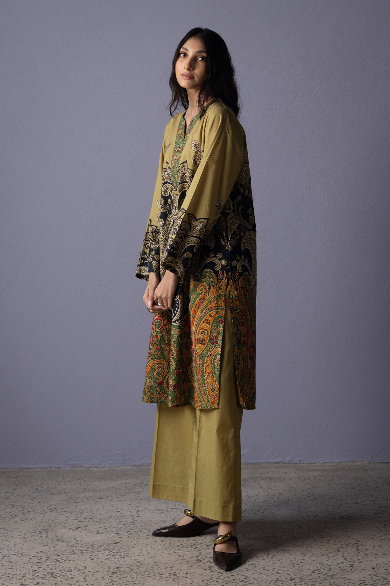 Paisley Printed Set