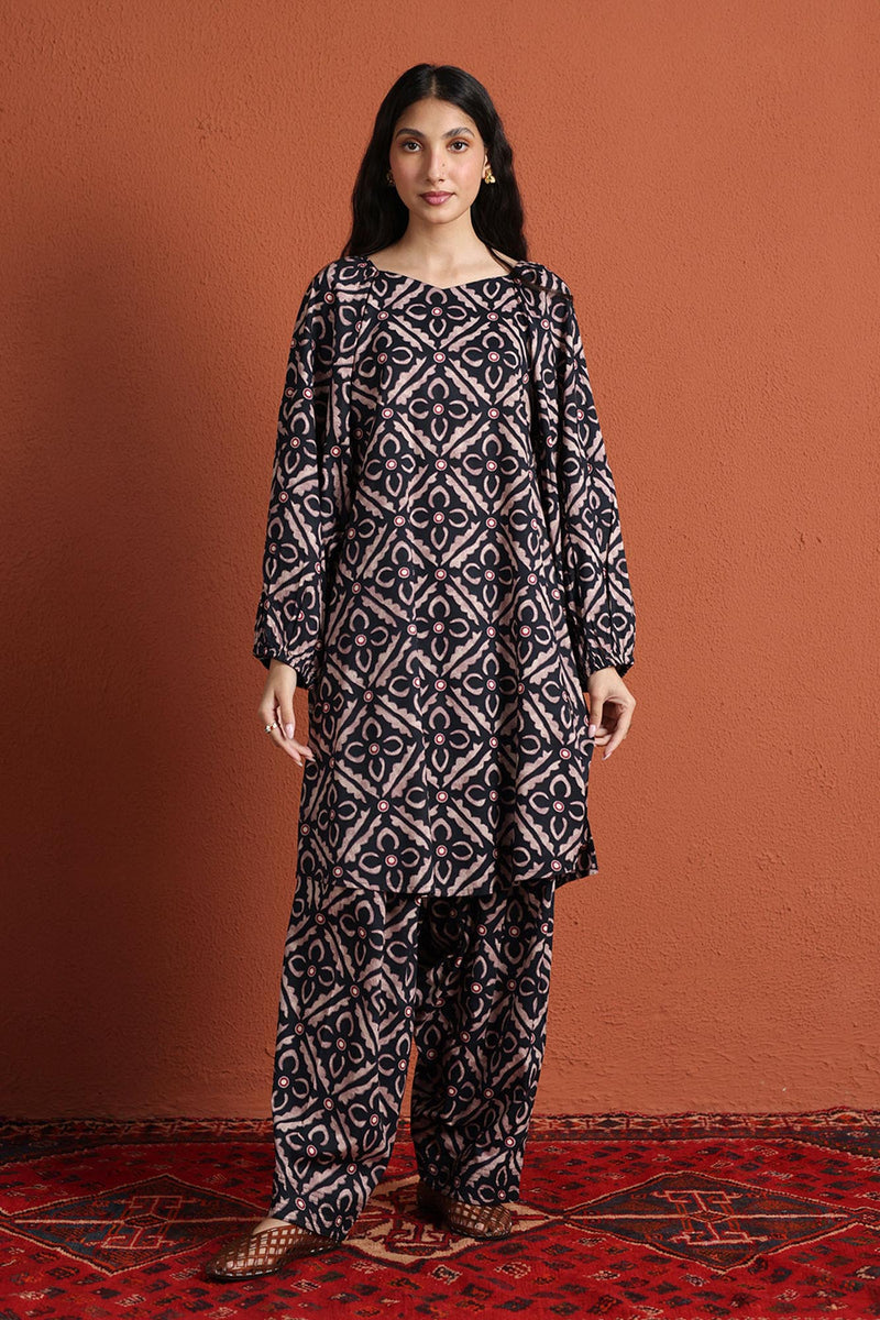 Burnt Bloom Printed Set