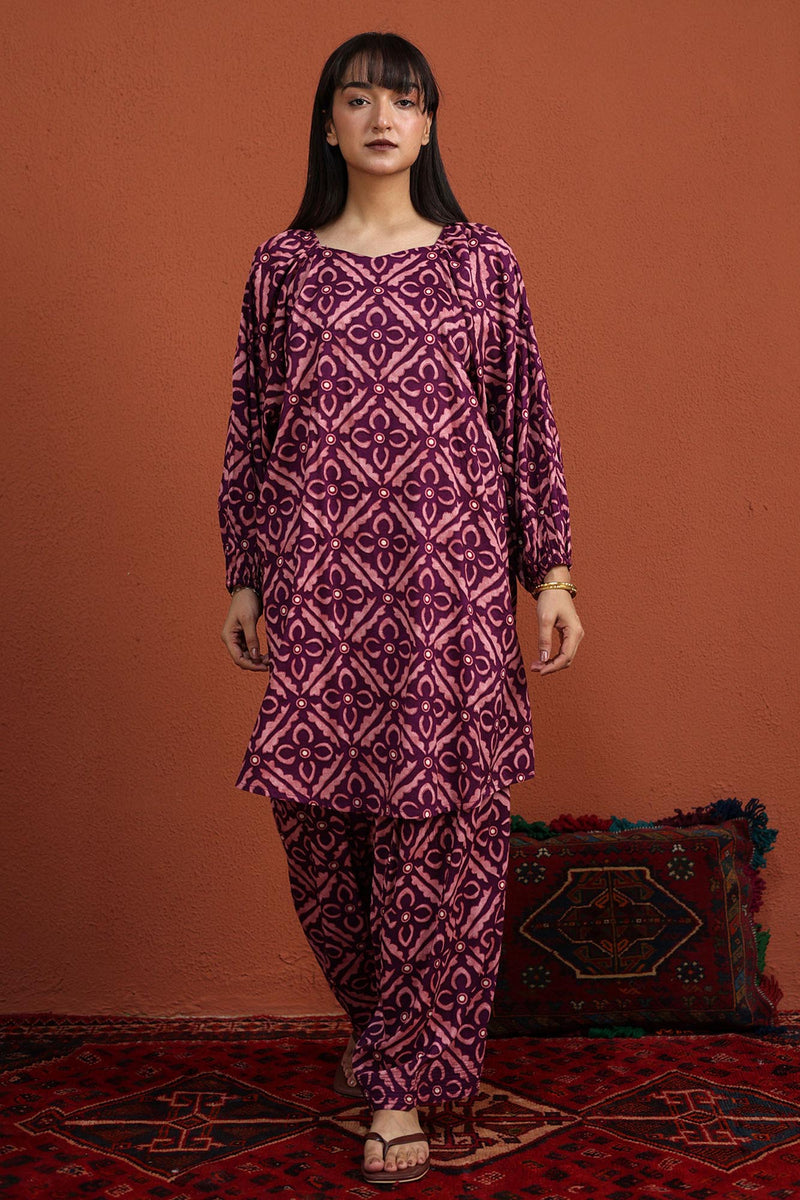 Burnt Bloom Printed Set