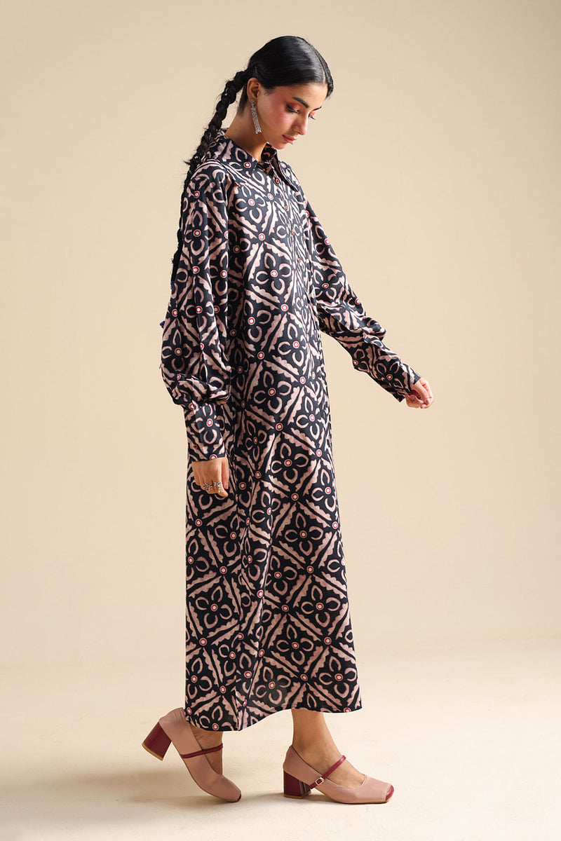 Pattern Foam Dress