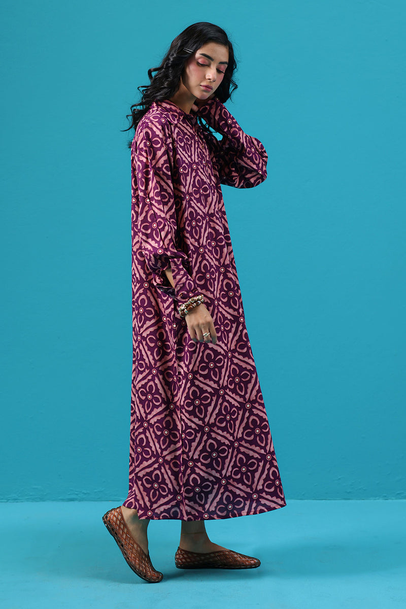 Pattern Foam Dress