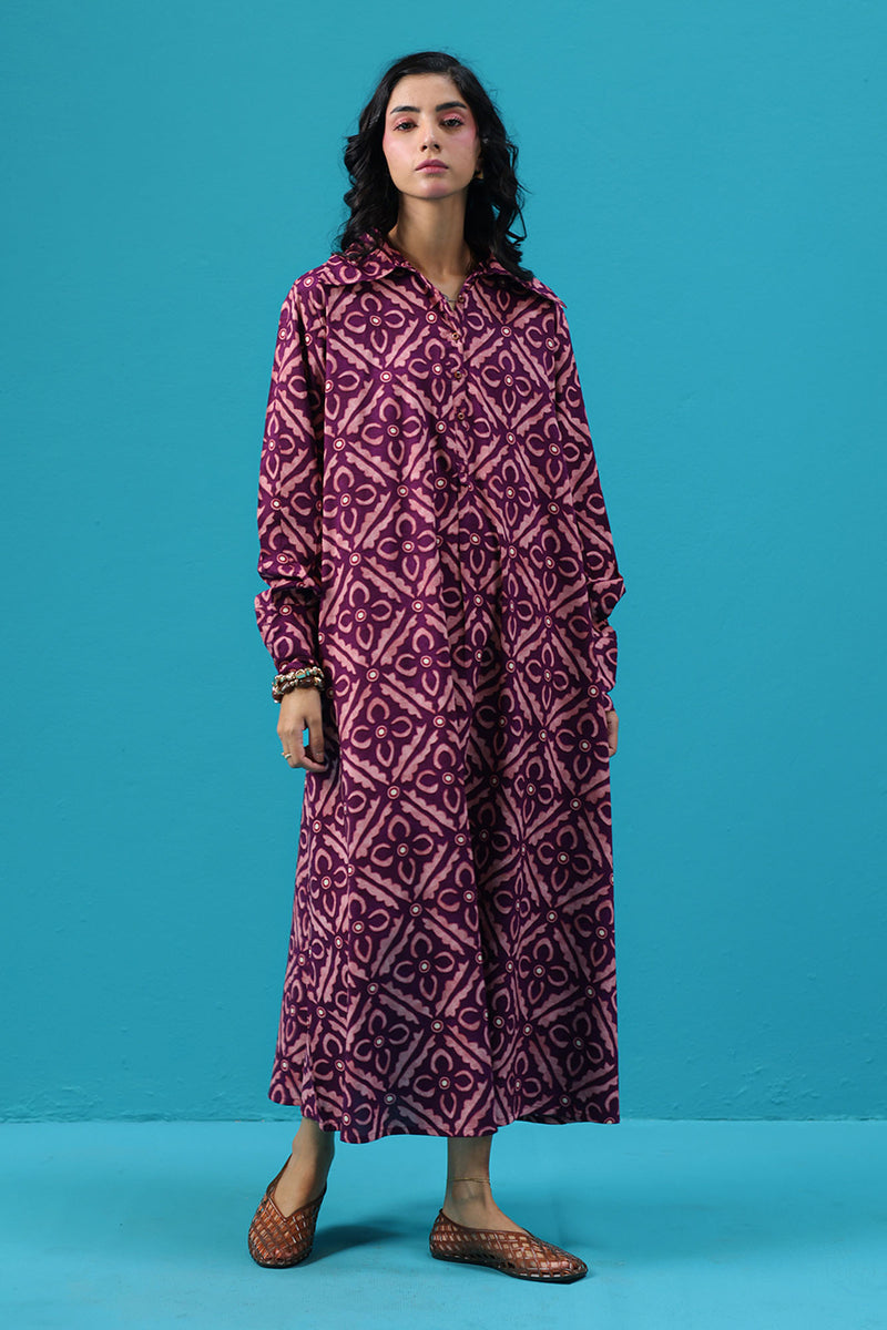 Pattern Foam Dress
