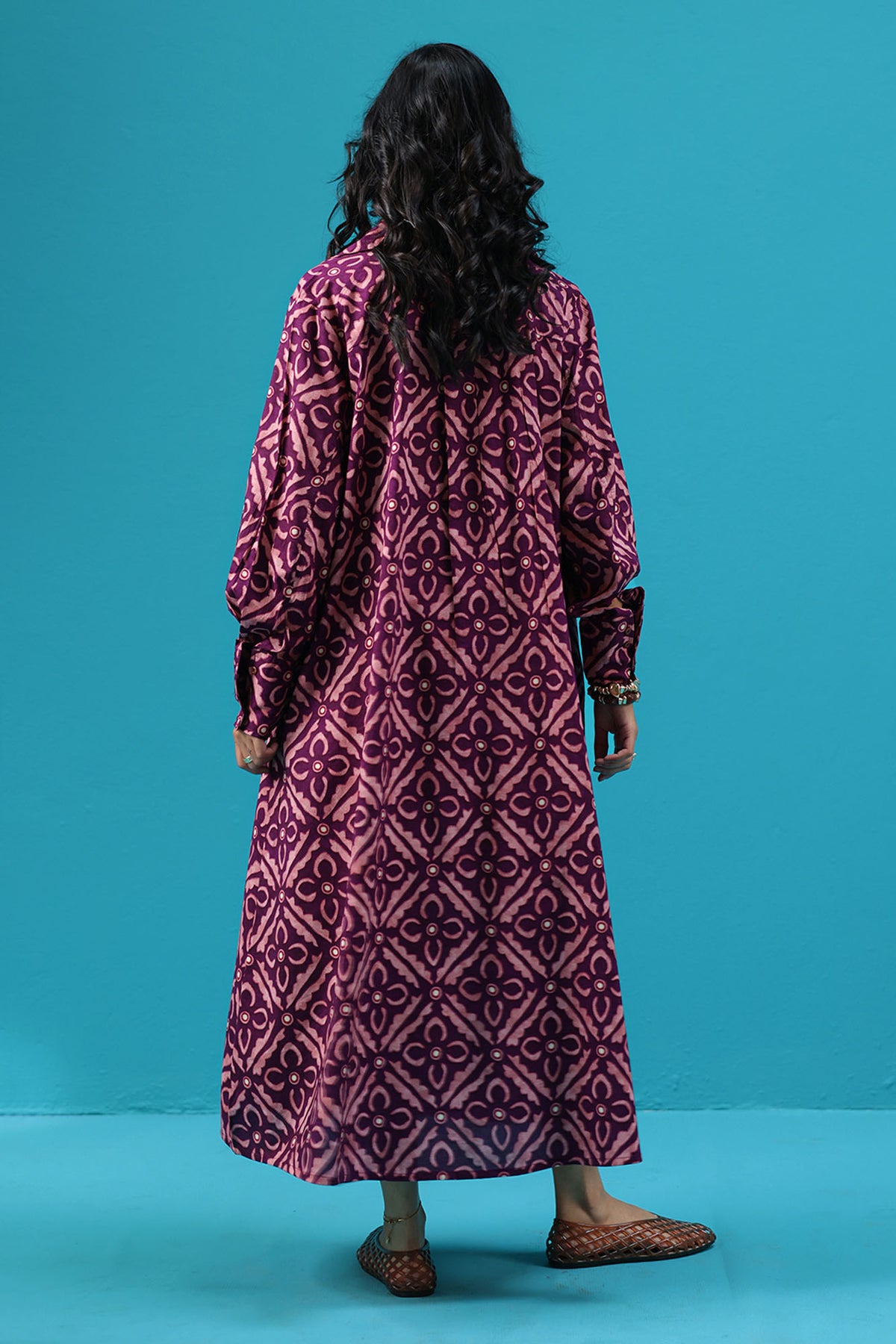 Pattern Foam Dress
