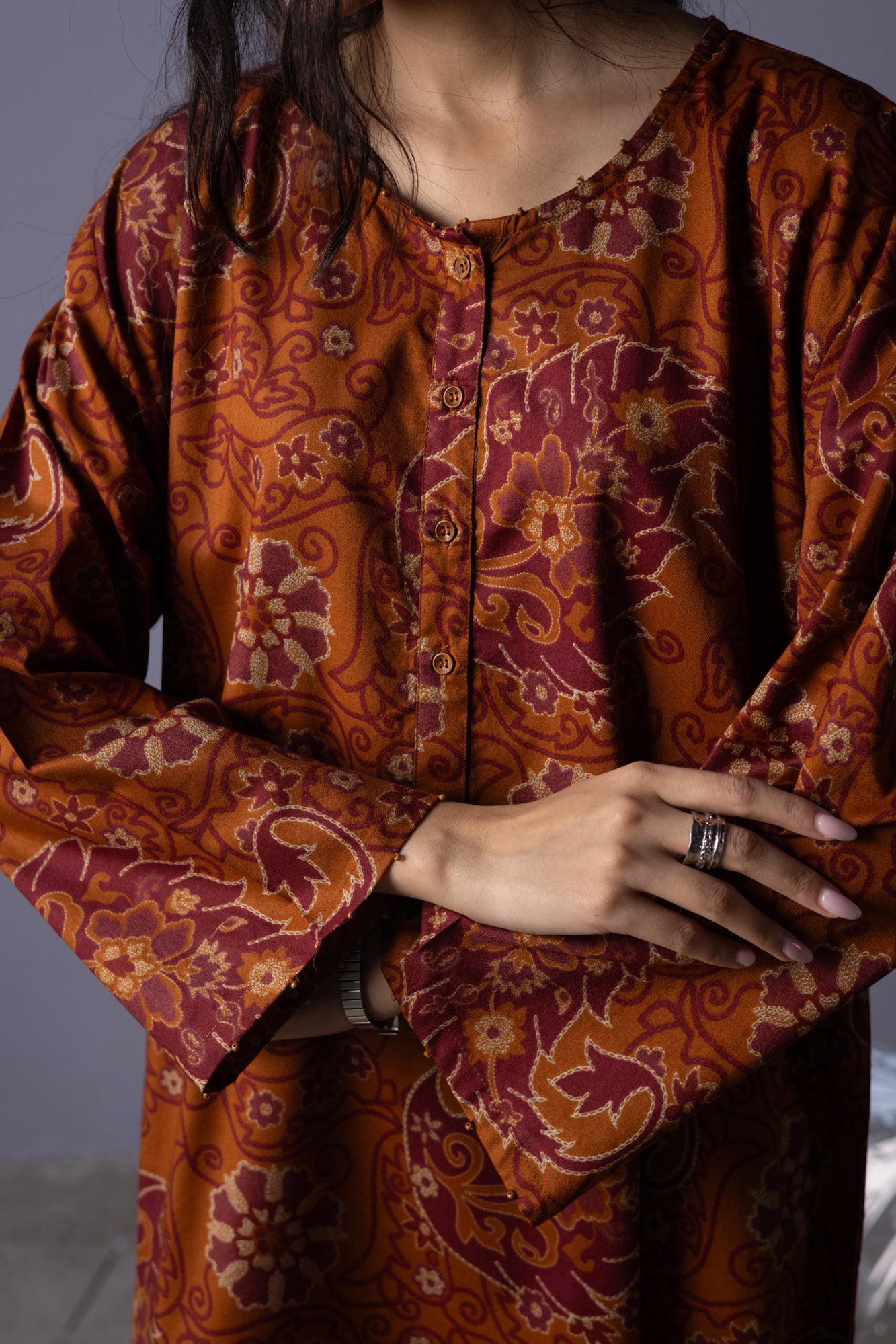 Floral Haze Kaftan