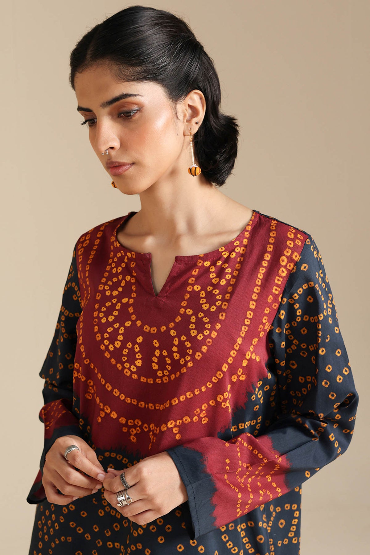 Printed Chunari Whisper Set
