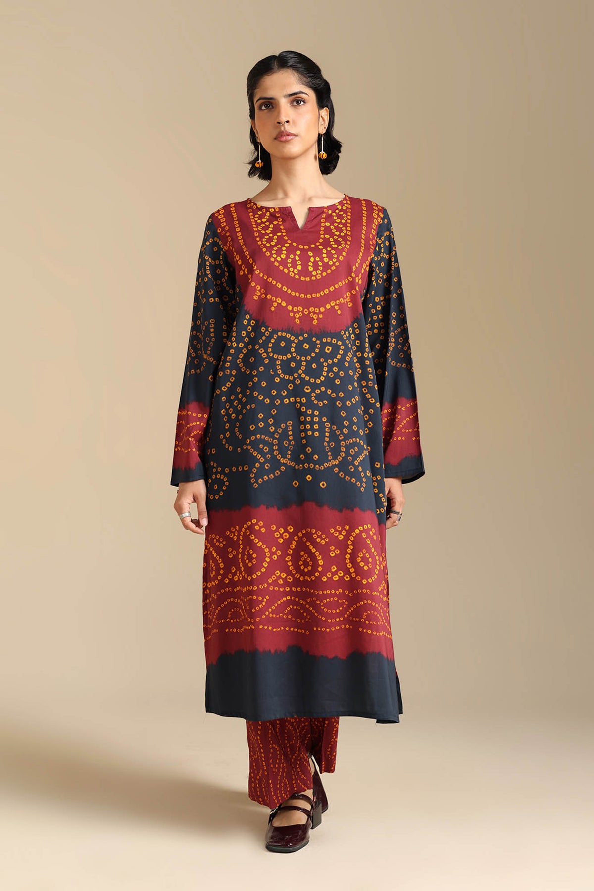 Printed Chunari Whisper Set