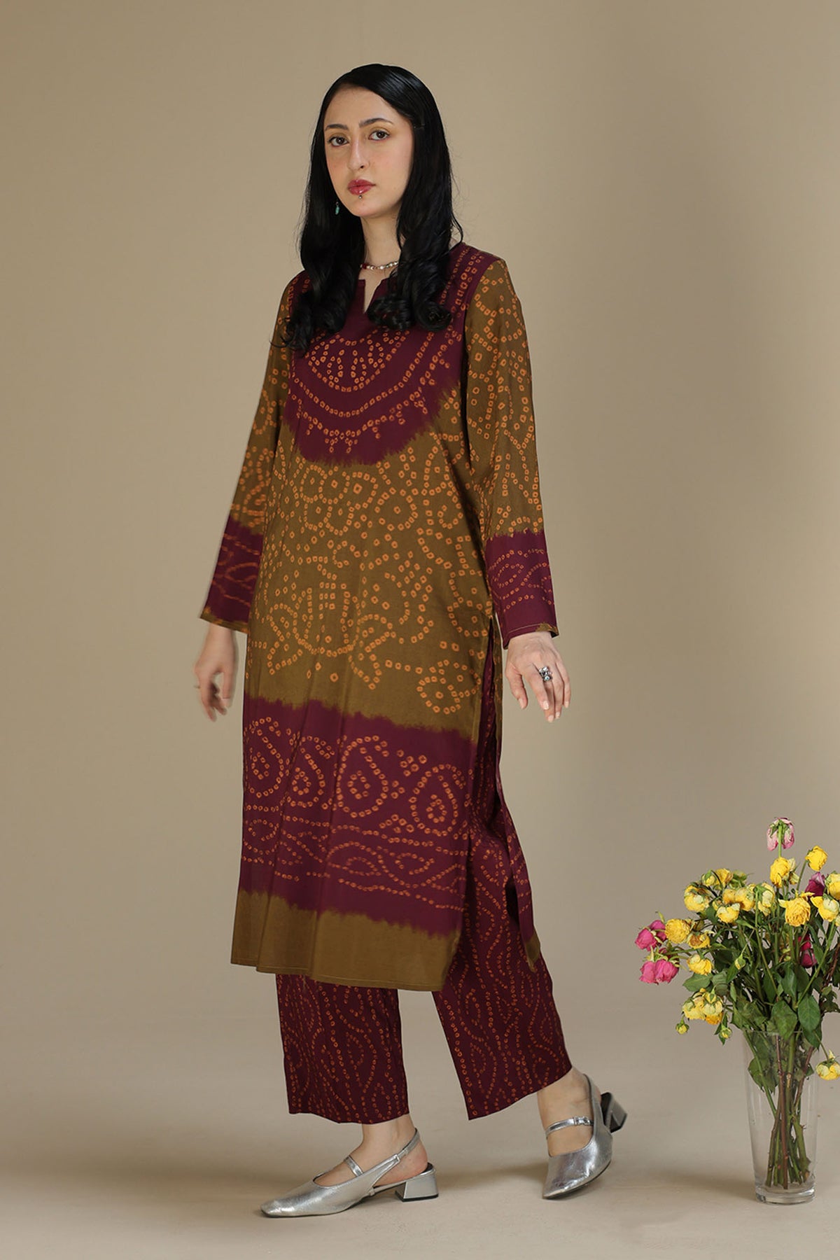 Printed Chunari Whisper Set