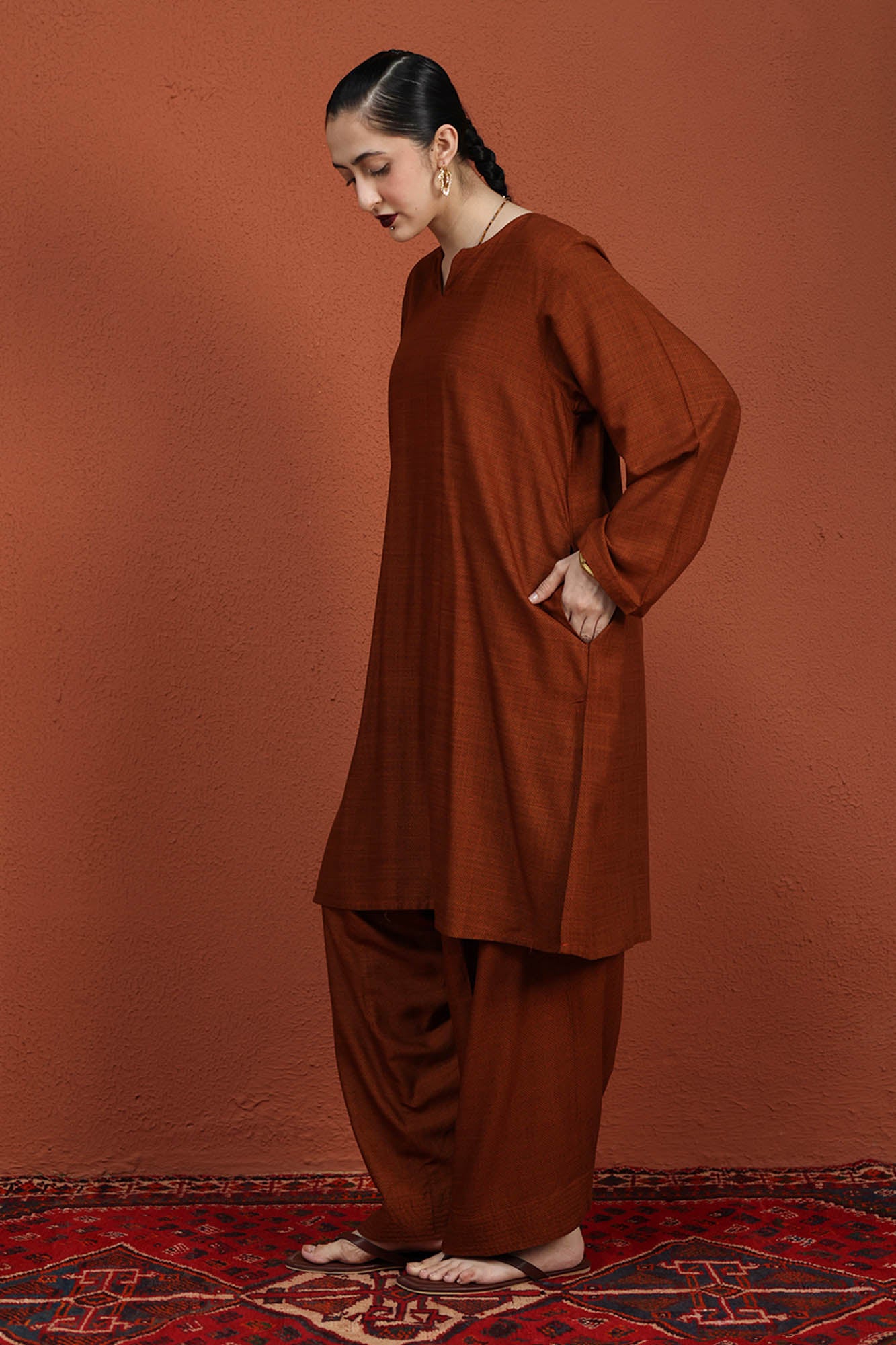 Rust & Rose Co-Ord Set