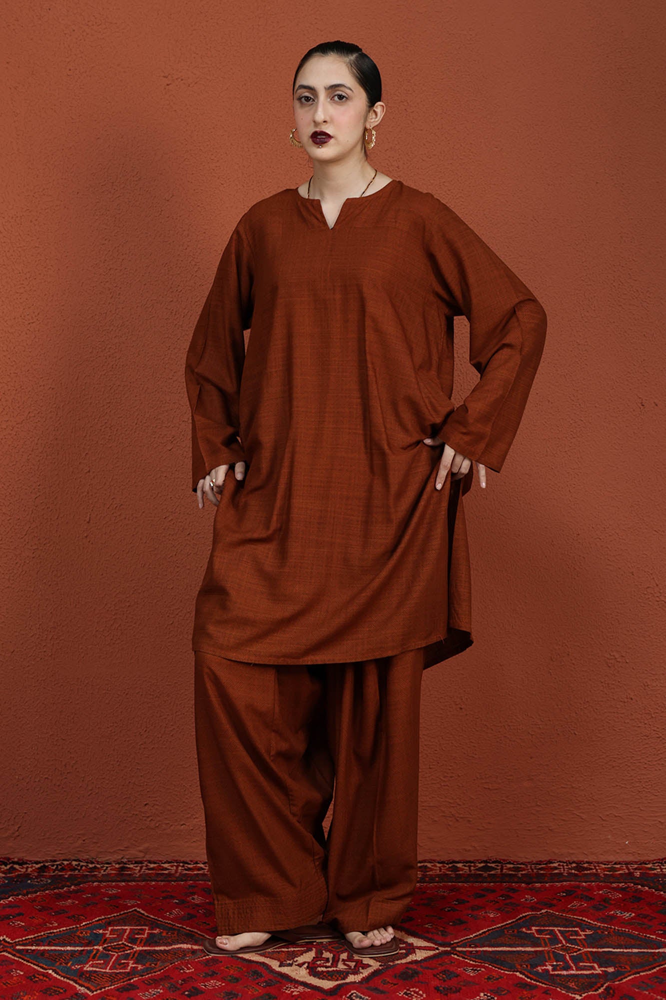 Rust & Rose Co-Ord Set