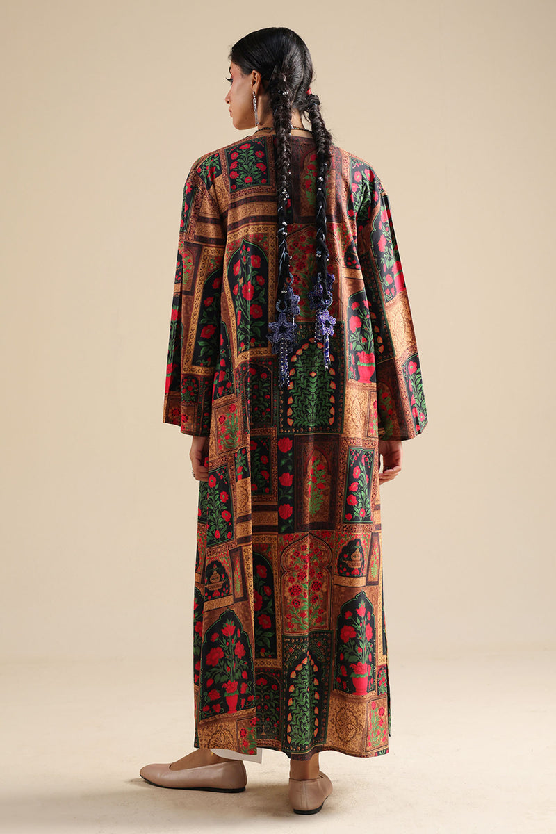 Mughal Phool Printed Kurta