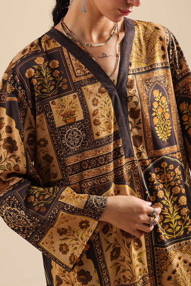 Mughal Phool Printed Kurta