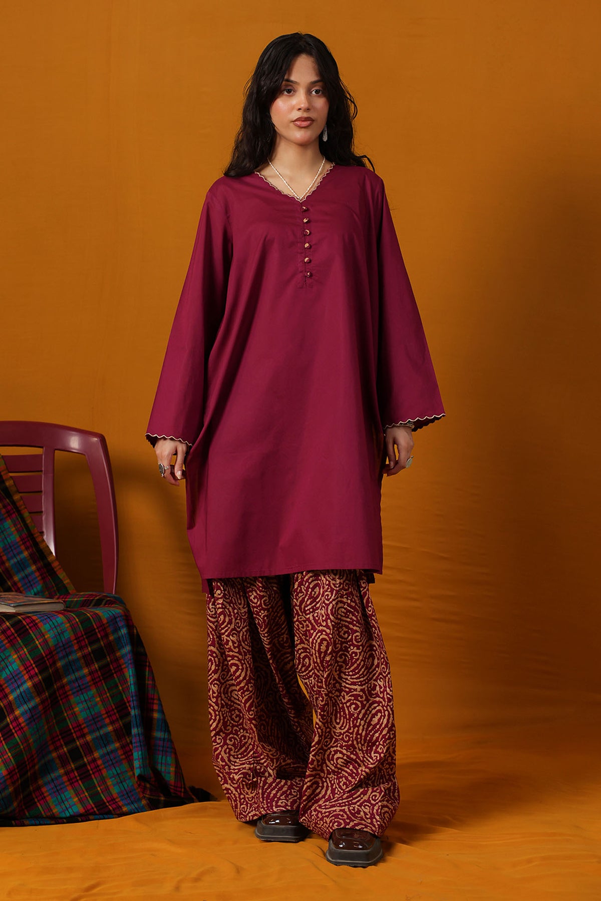 Coordinated Farshi Co-Ord Set