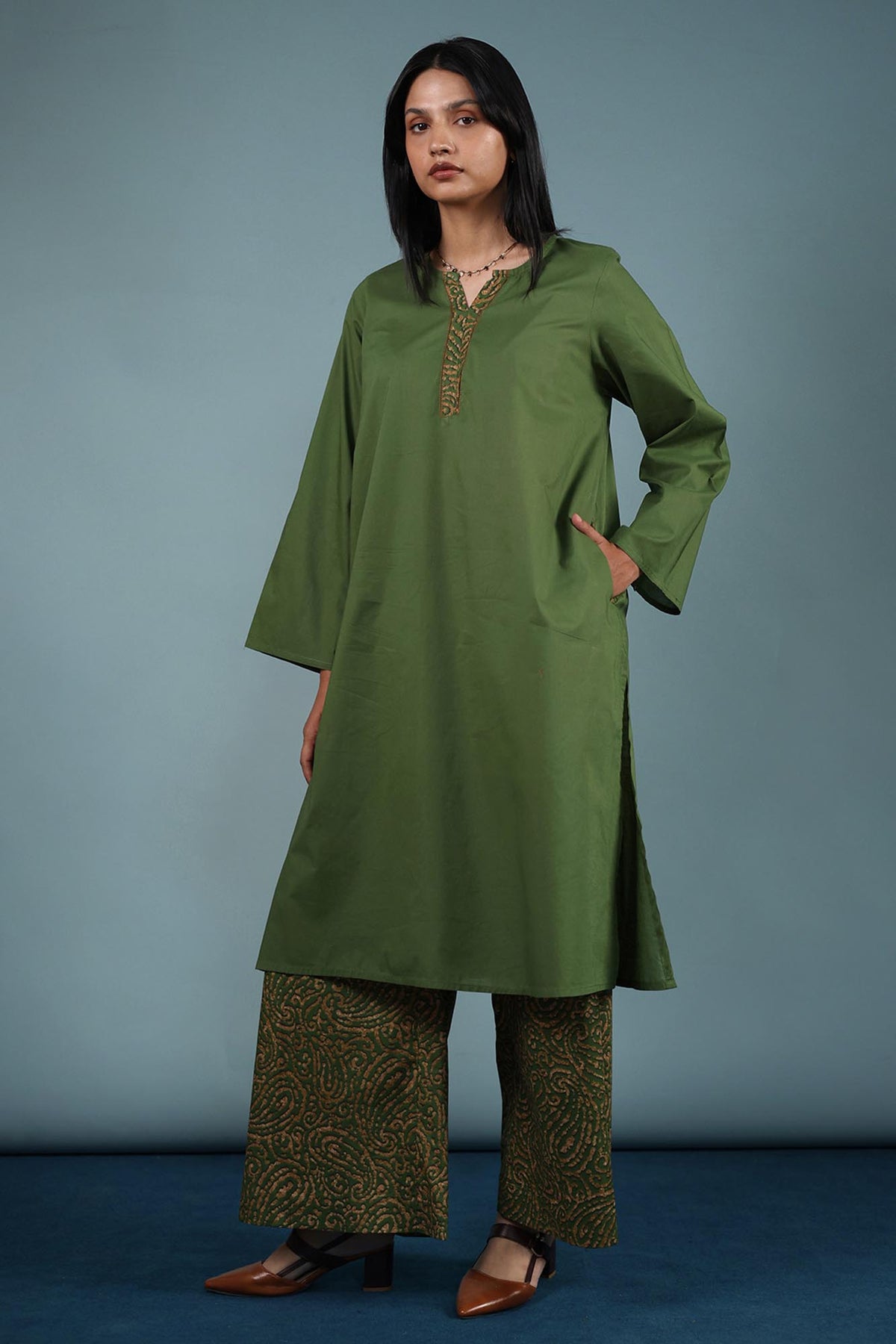 Classic Sage Co-Ord Set