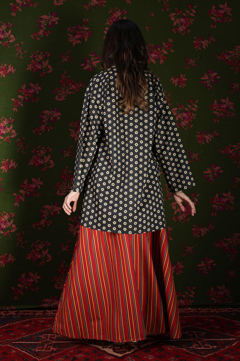 Printed Skirt Co-Ord Set