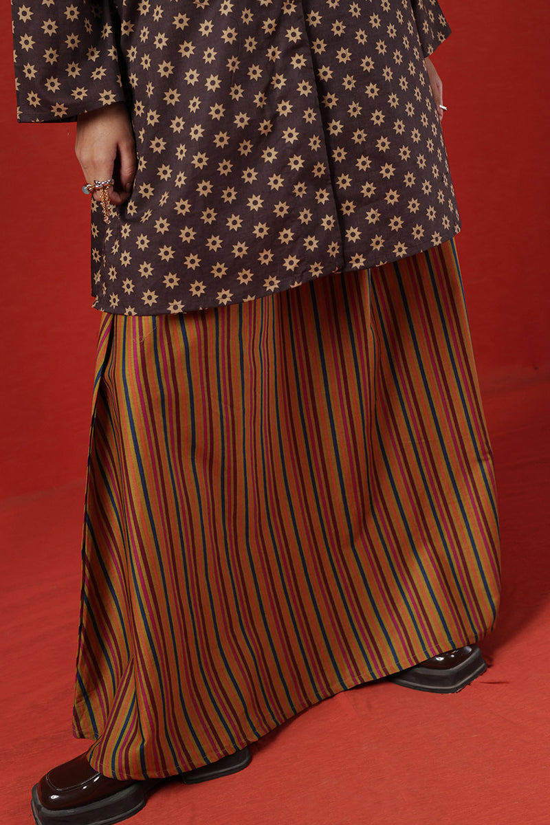 Printed Skirt Co-Ord Set