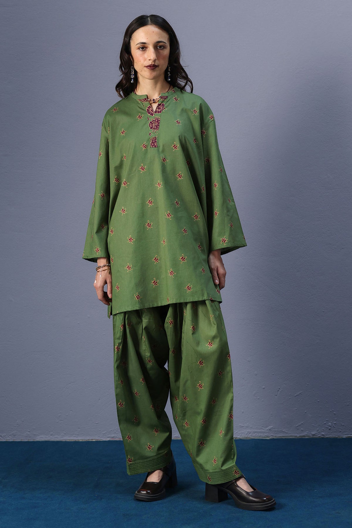 Phool Booti Printed Set