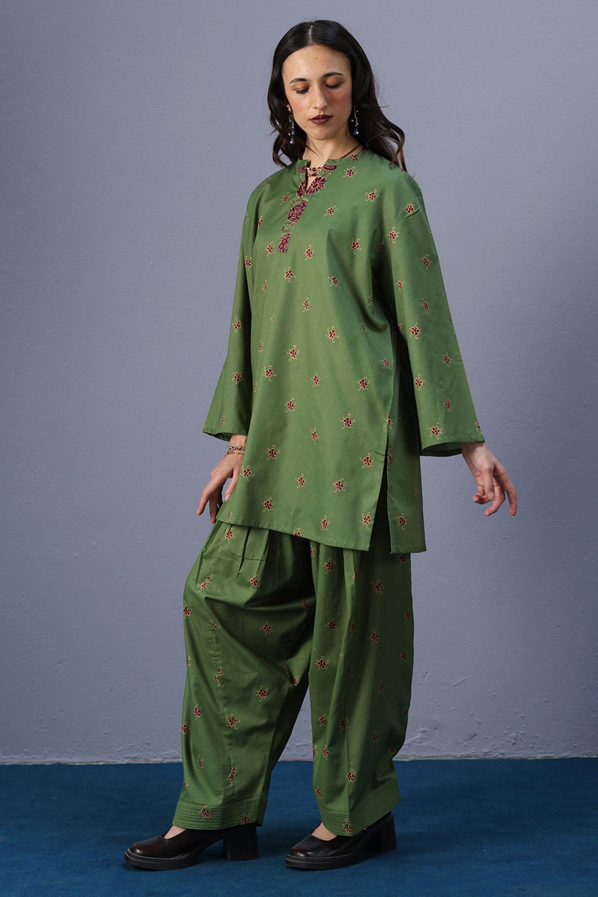 Phool Booti Printed Set