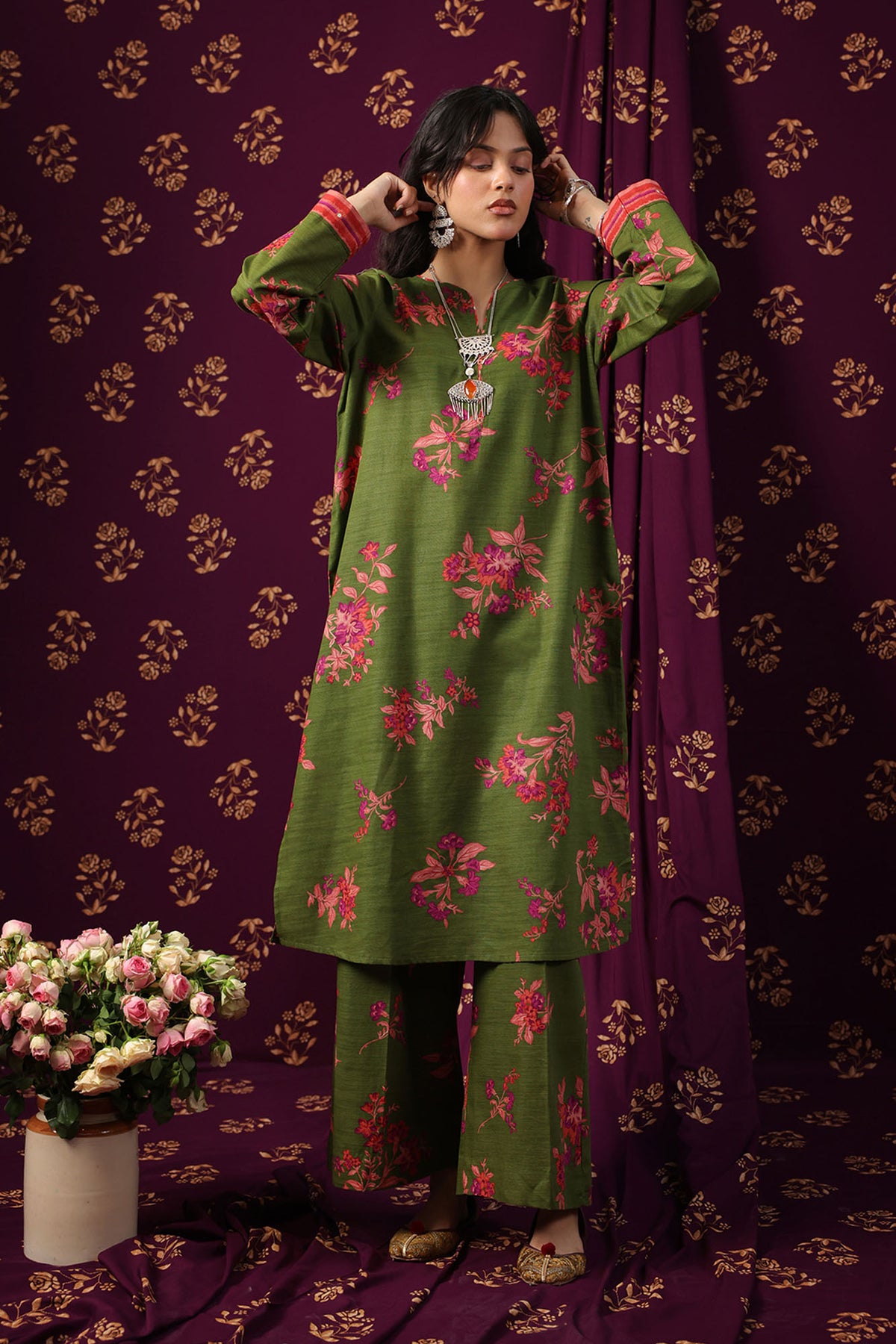 Garden Bloom Printed Set