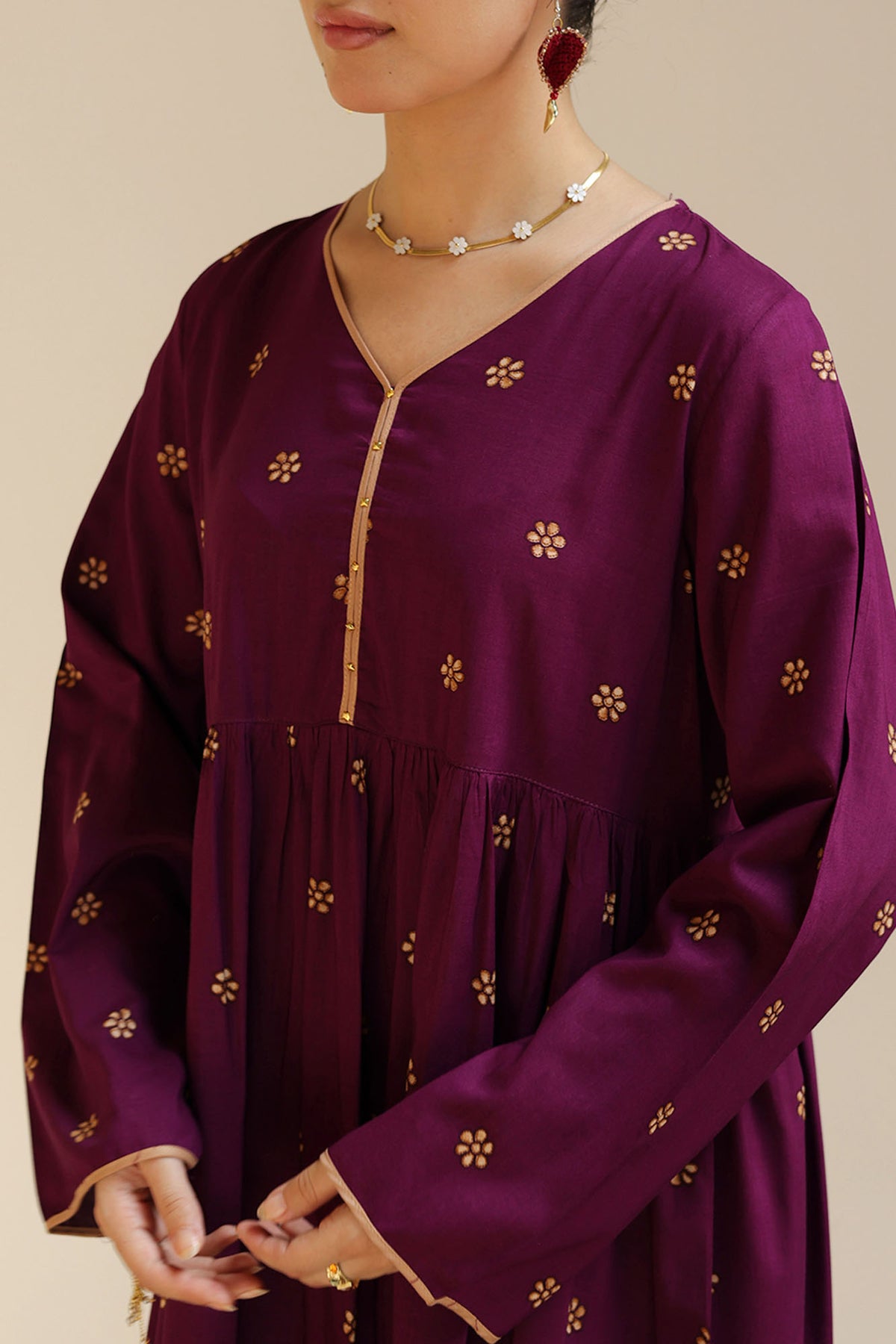 Little Bloom Gathered Dress