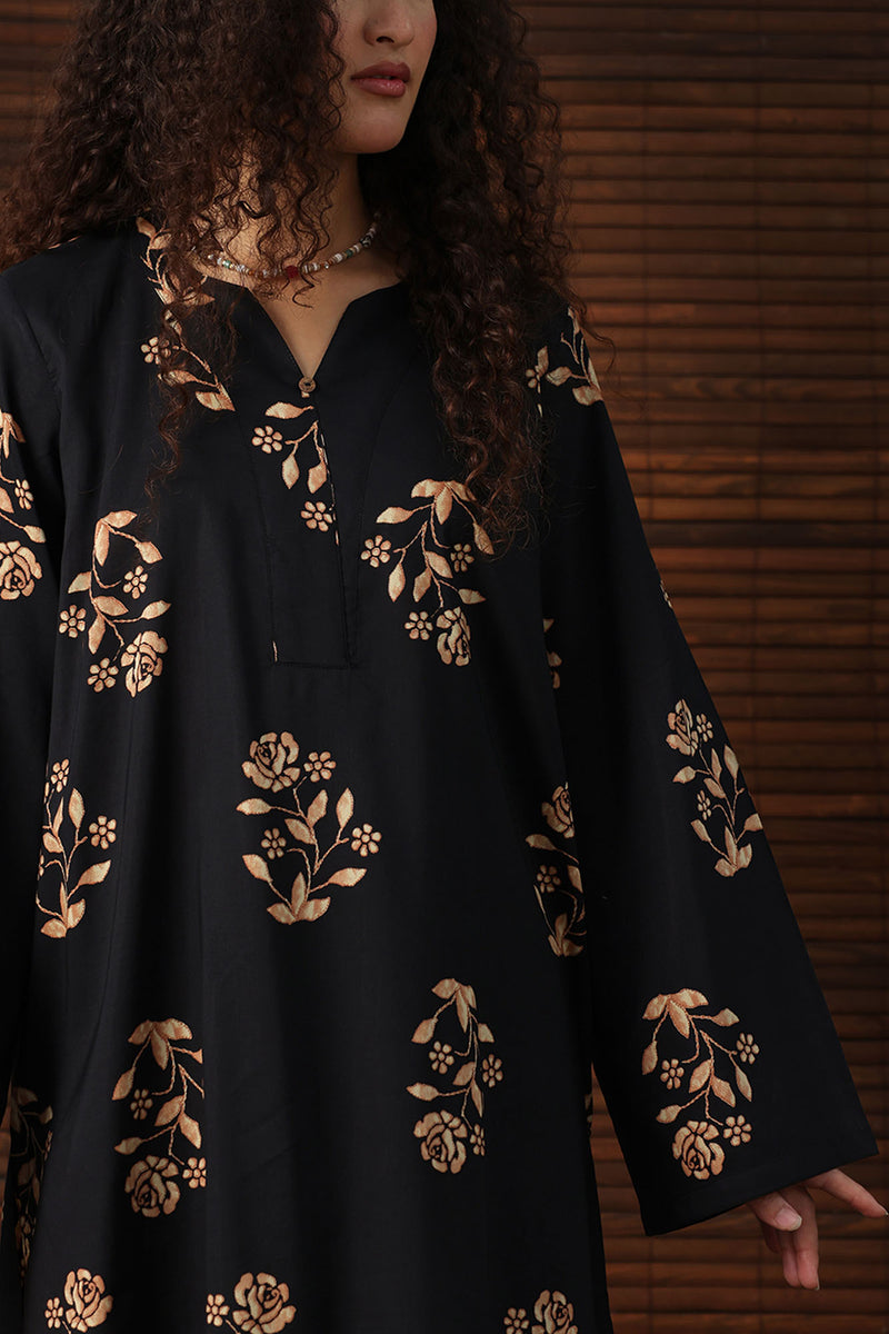 Rosette Printed Farshi Set