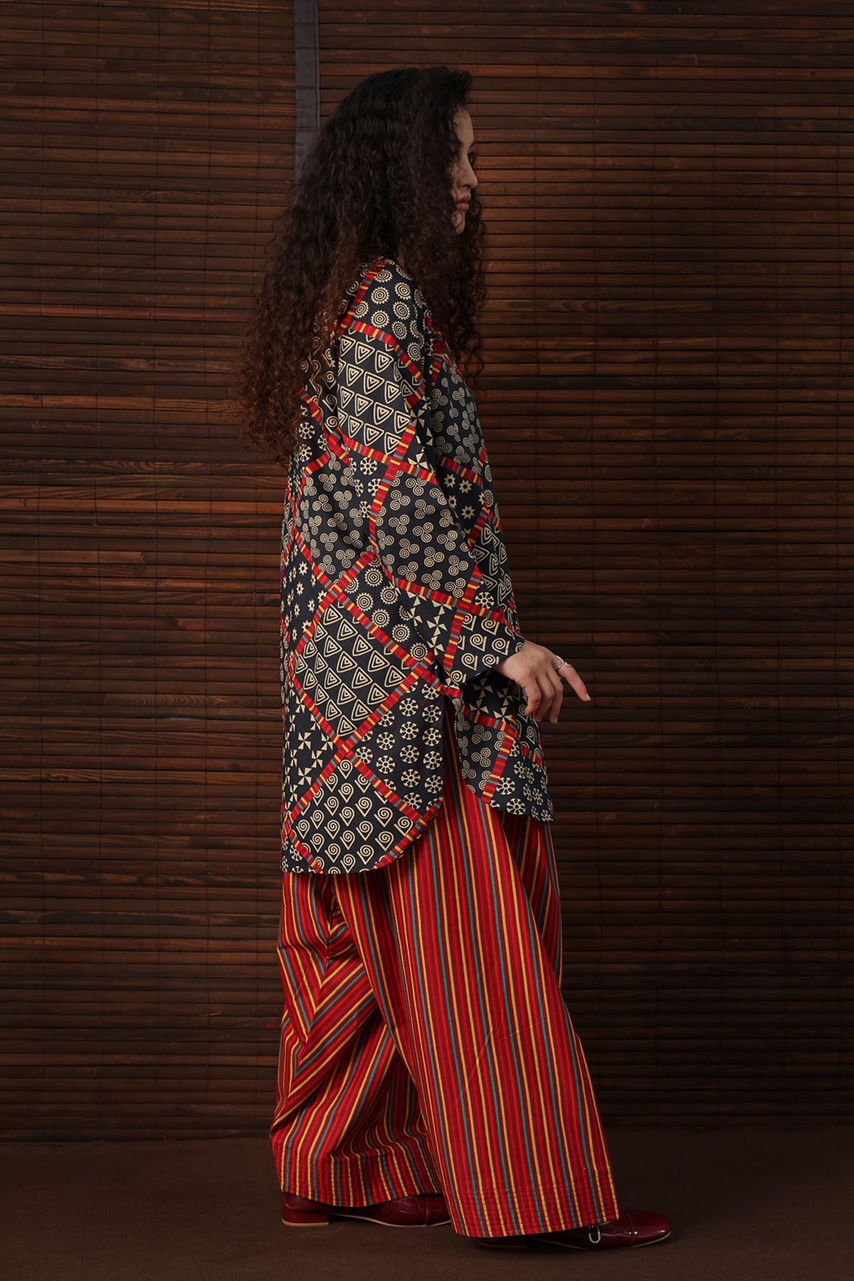 Prism Printed Farshi Set