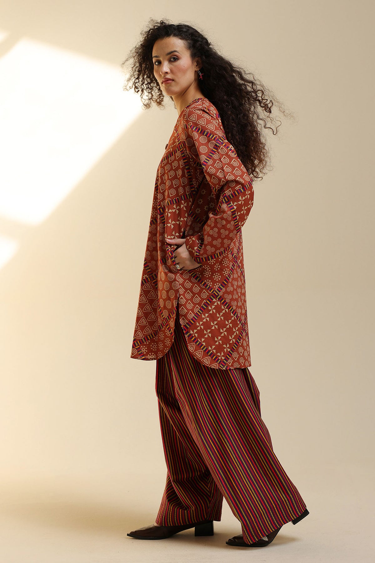 Prism Printed Farshi Set