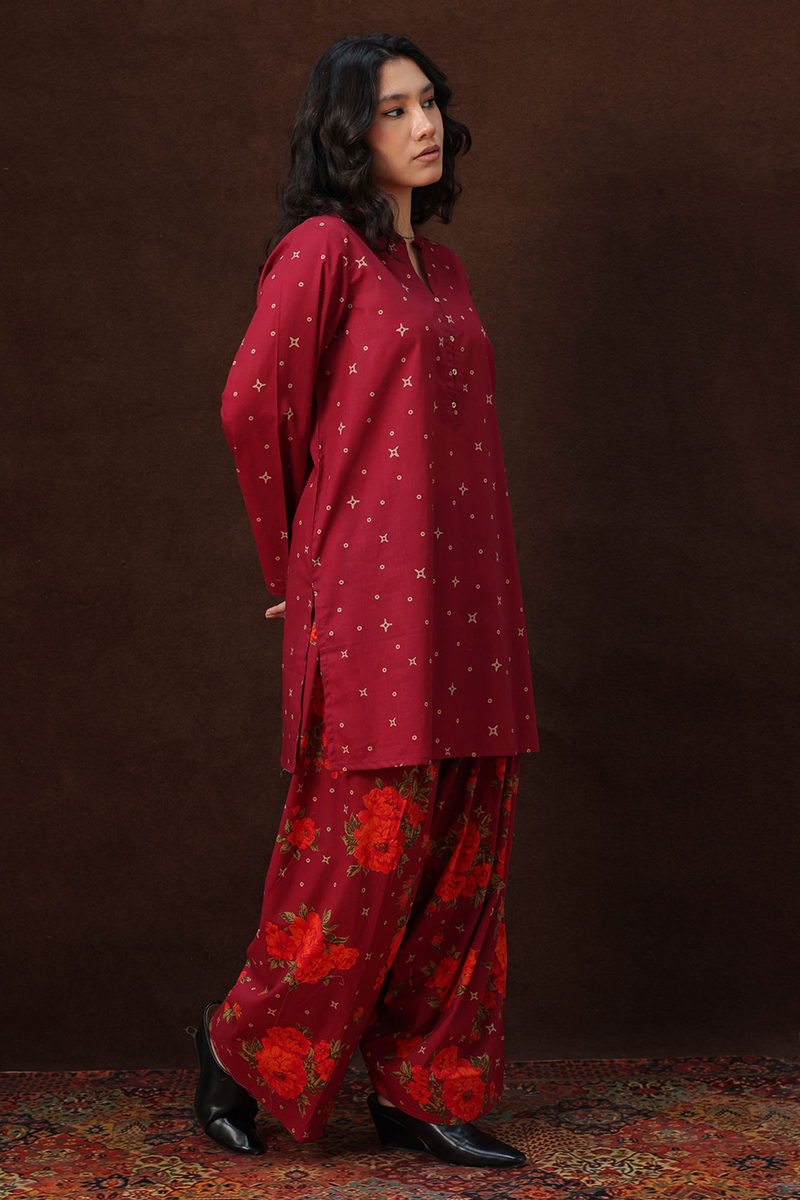 Rose Reverie Farshi Set