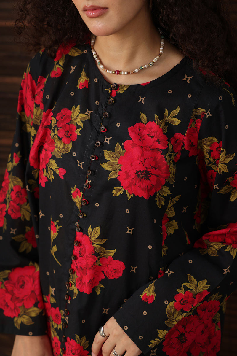 Rose Grid Printed Set