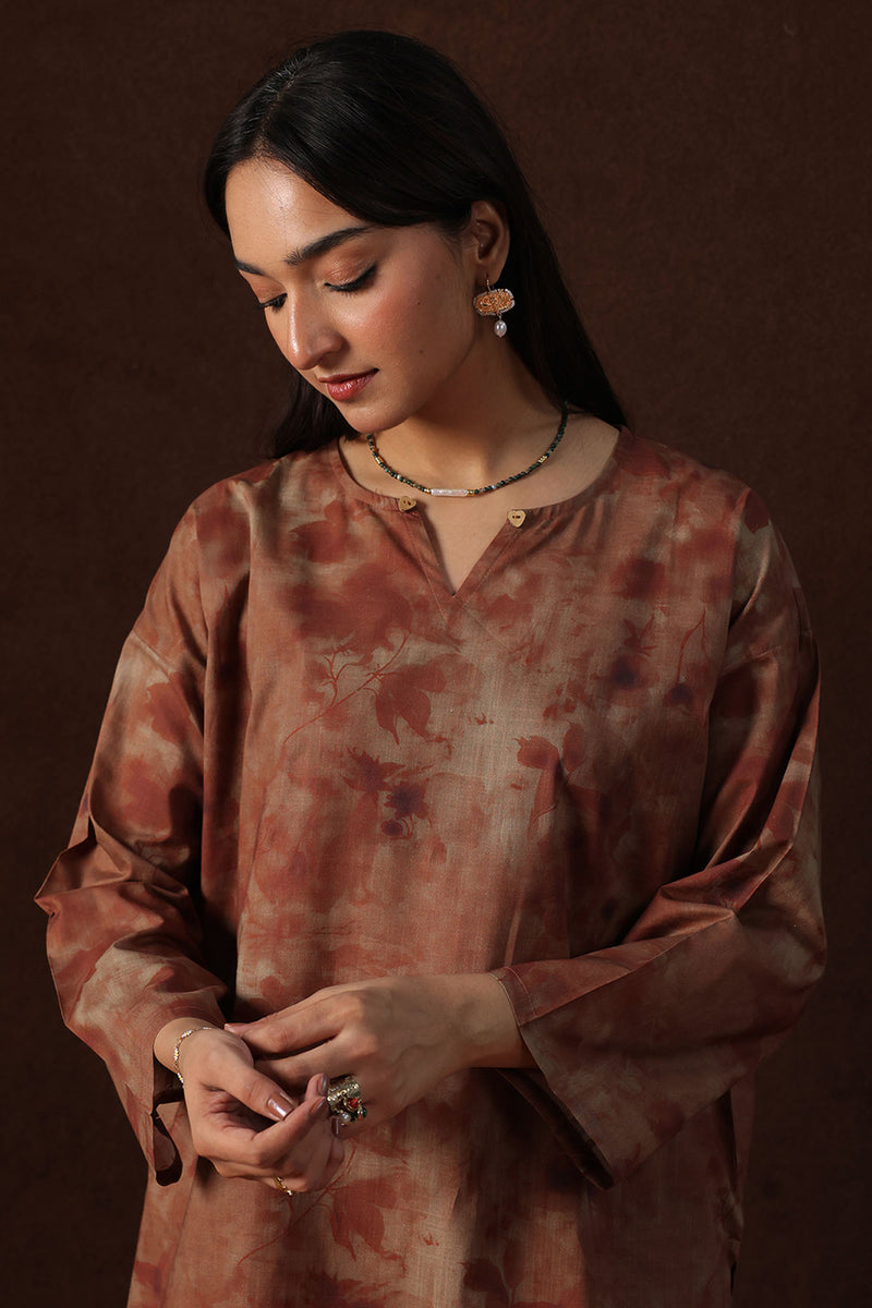 Dusk Printed Farshi Set