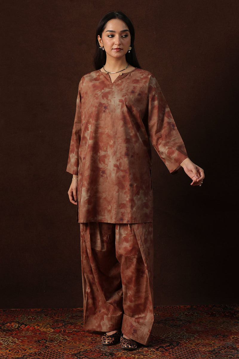 Dusk Printed Farshi Set