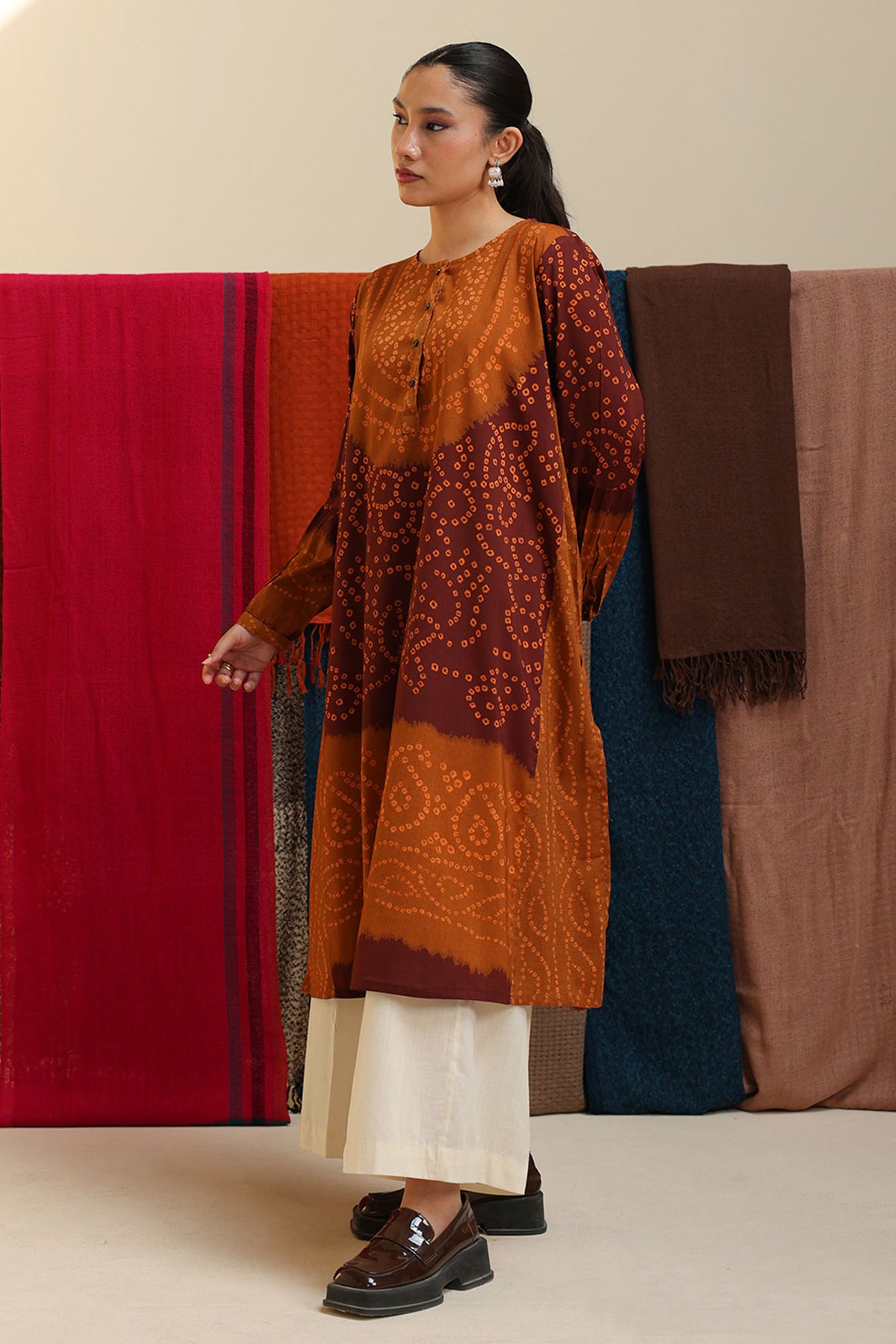 Chunari Printed Kurta