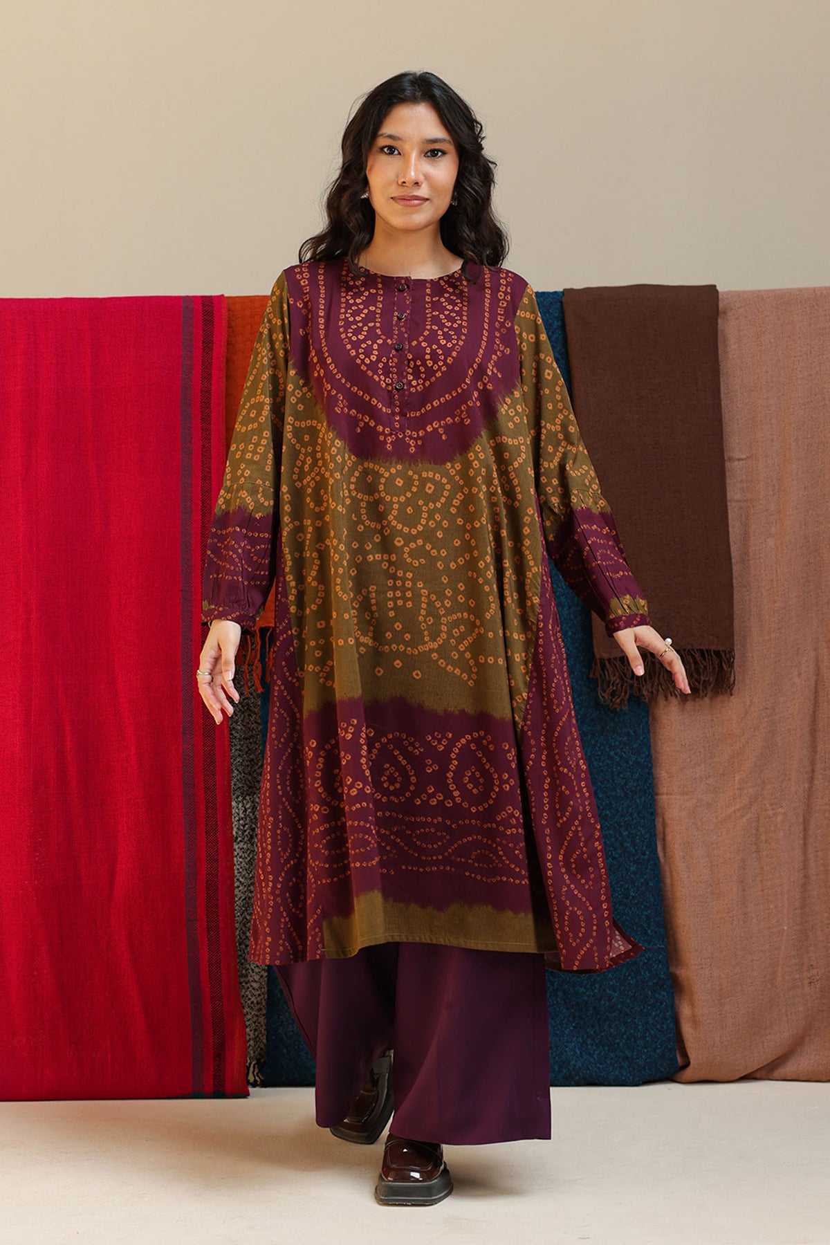 Chunari Printed Kurta