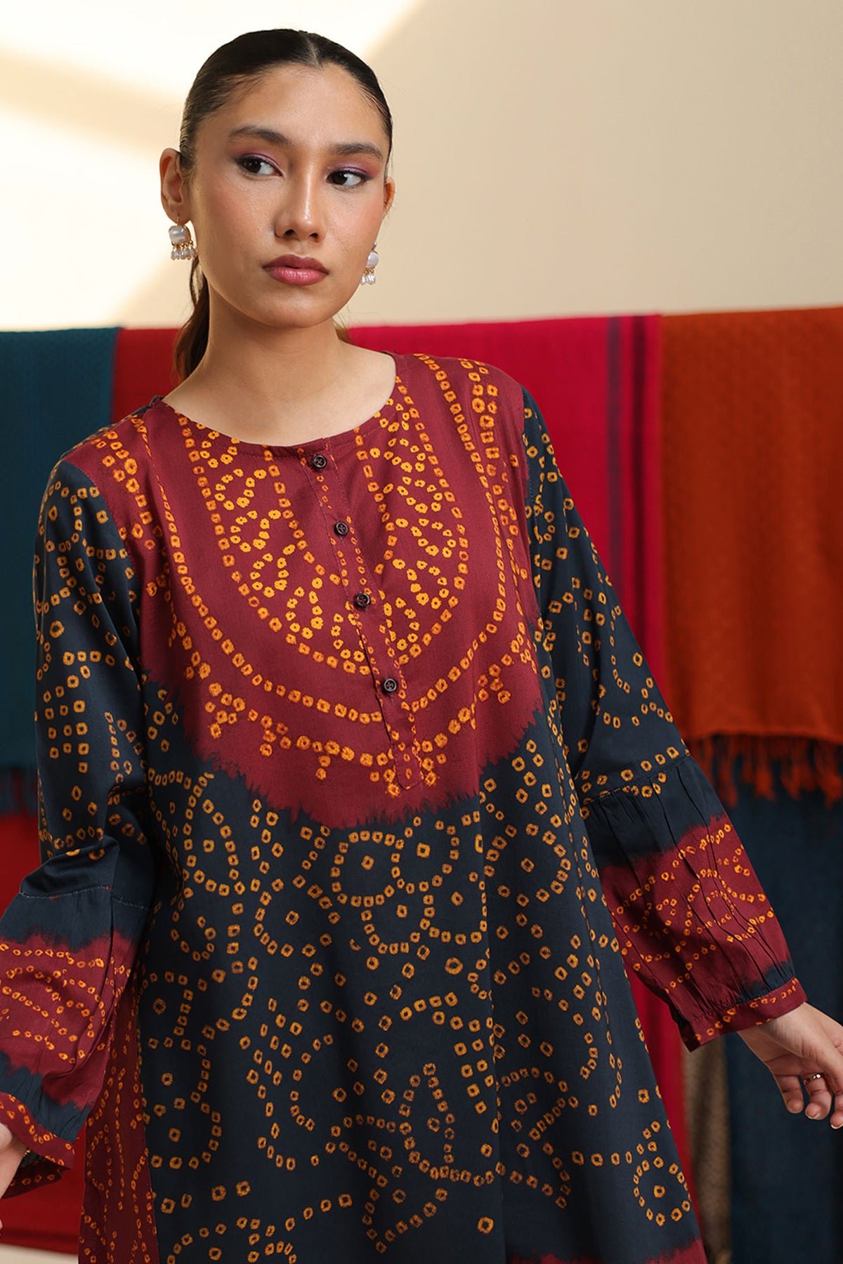 Chunari Printed Kurta