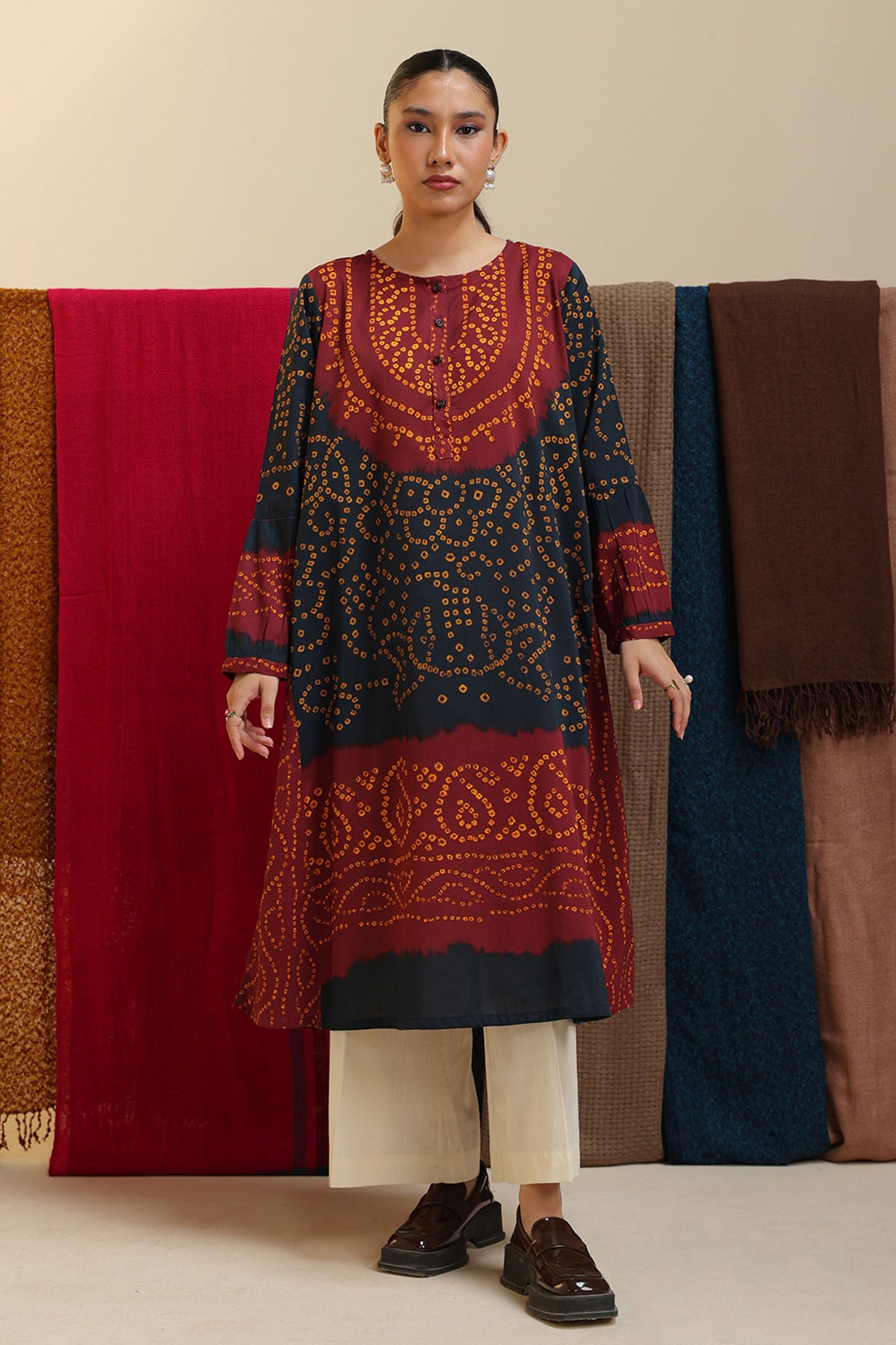 Chunari Printed Kurta