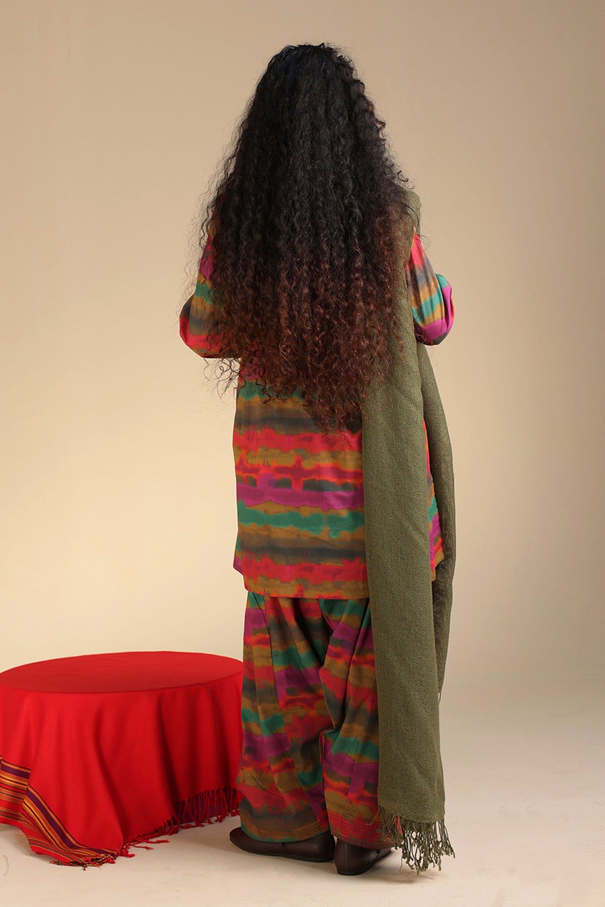 Printed Prism Co-Ord Set