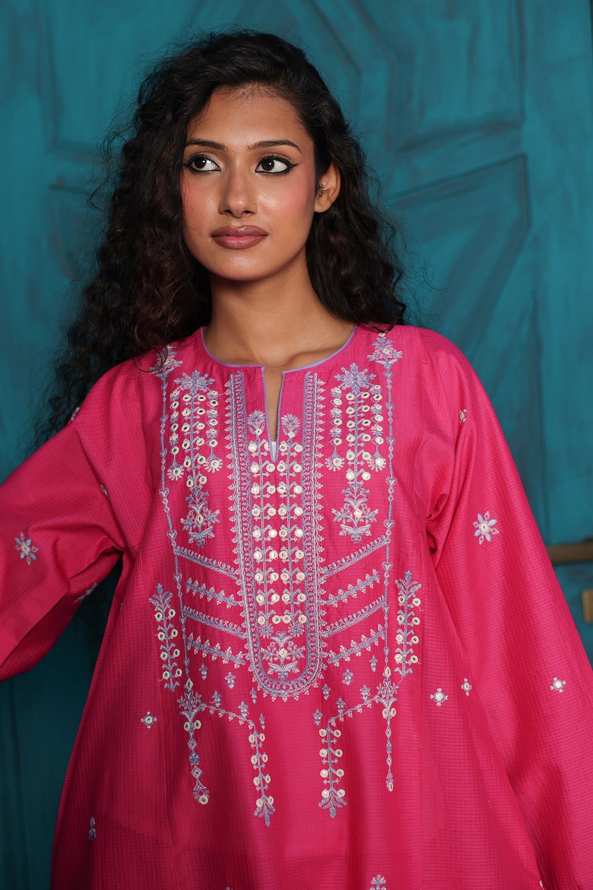 Embroidered Farshi Set