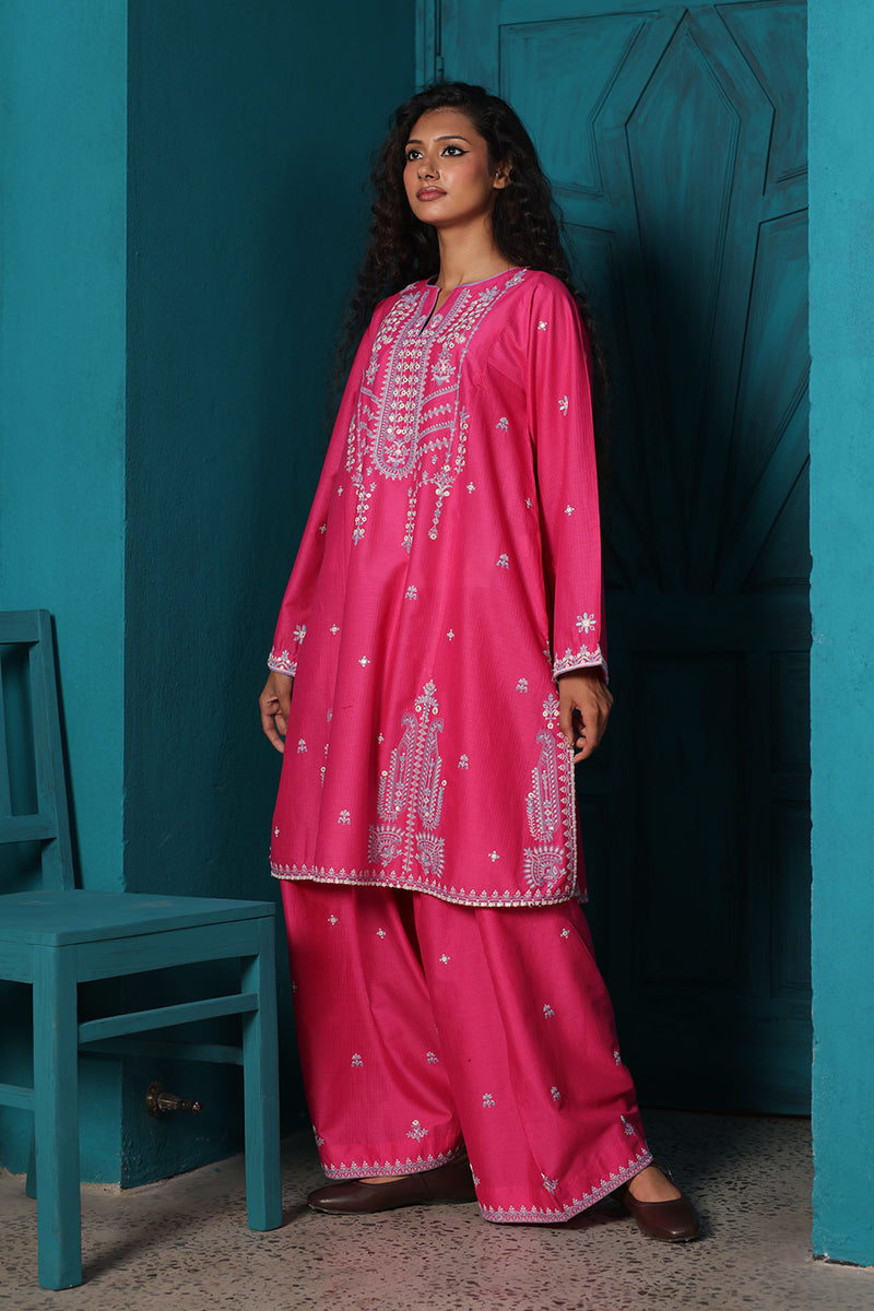 Embroidered Farshi Set