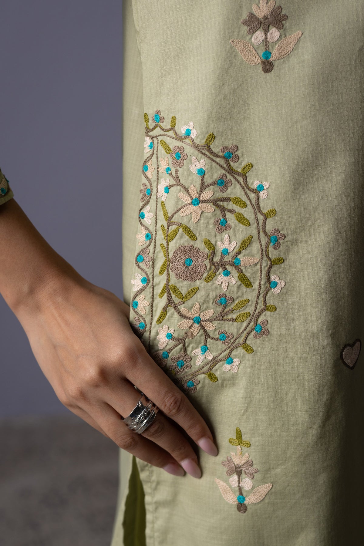 Embroidered Heart Story Set