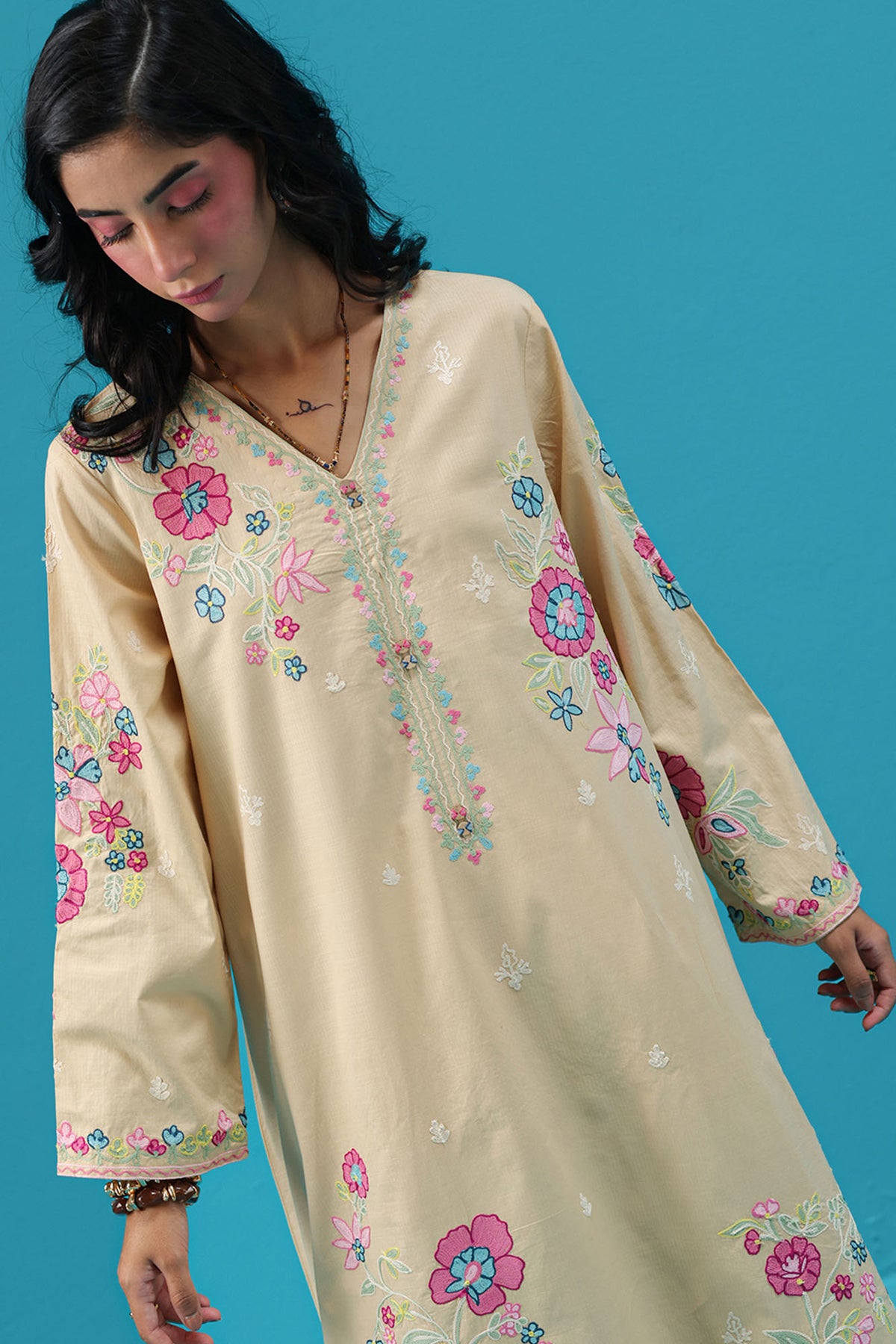 Embroidered Flora Muse Set