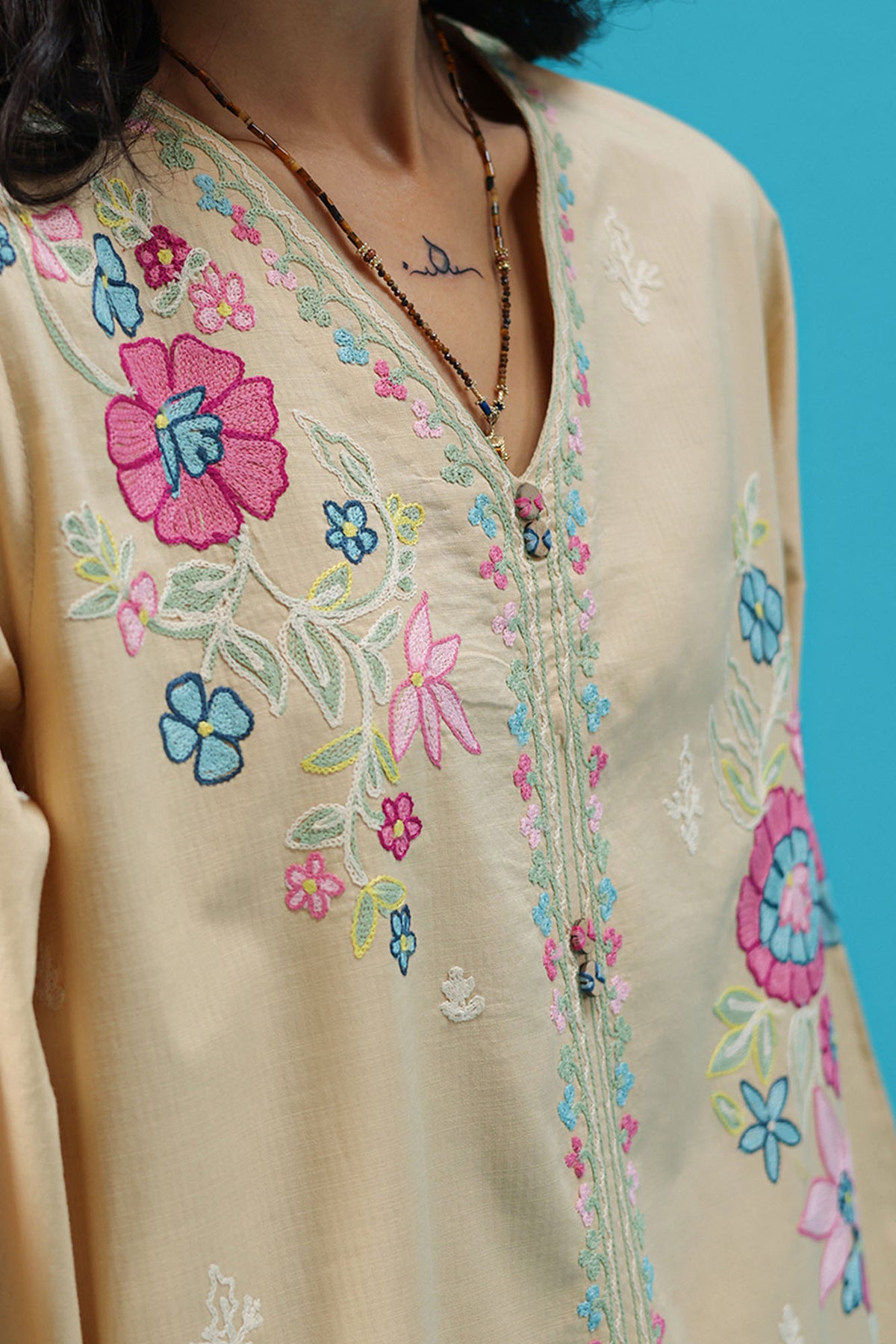 Embroidered Flora Muse Set