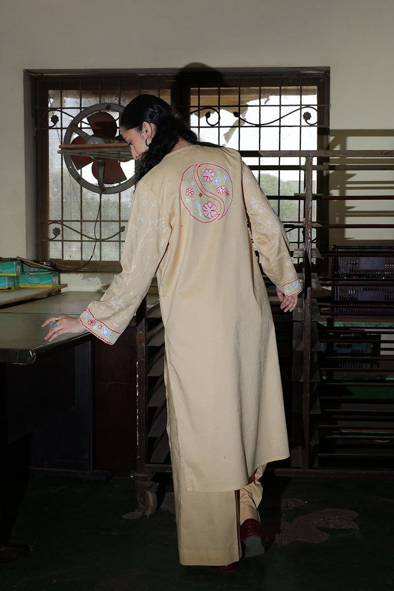 Pastel Garden Embroidered Set