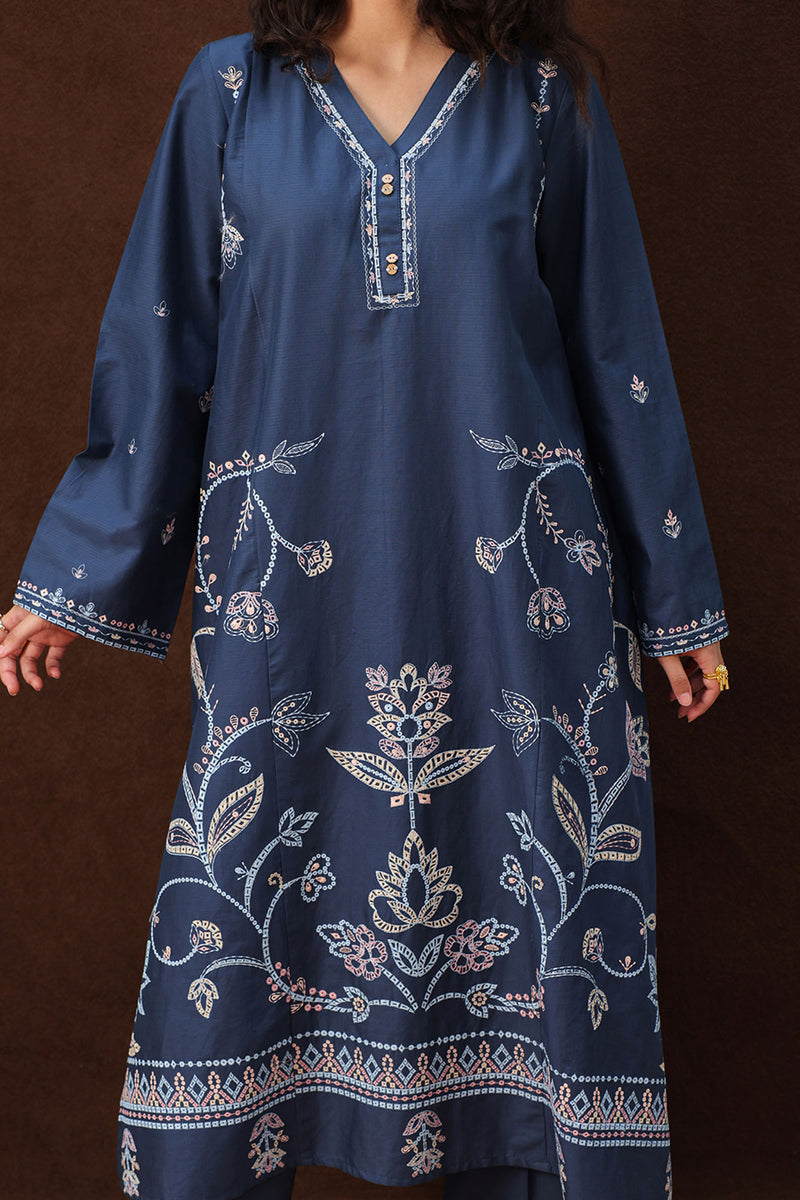 Gul Embroidered Set